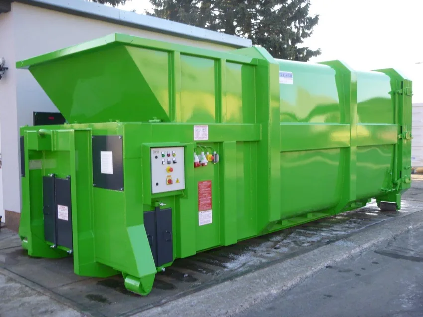 Vérification périodique compacteur à déchets